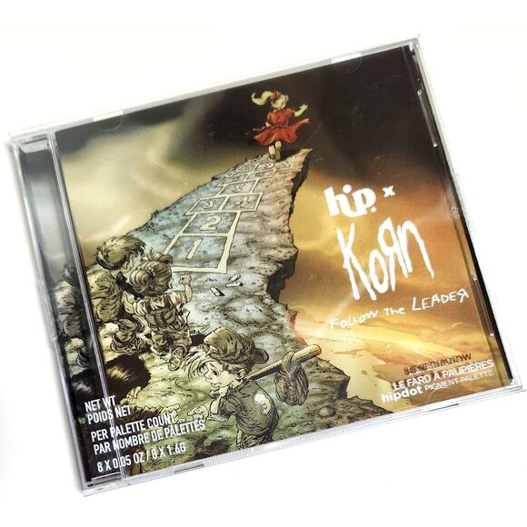 Hipdot Korn Follow The Leader Eyeshadow Face Palette Matte Shimmer Glitter NIB - Picture 3 of 16